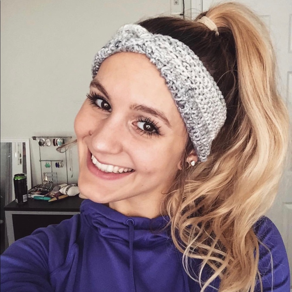 Handmade crochet headband